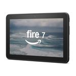 Amazon Fire 7 tablet, 7” display, read and watch, under $80 with 10-hour battery life, (2022 release), 16 GB, Black