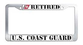 US Coast Guard Retired License Plat