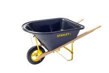 Red Toolbox Stanley Jr. Kids Wheelbarrow: Hands-On Gardening Fun for Little Ones, Ages 3 and Up