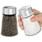 Salt and Pepper Shakers Set with Ad