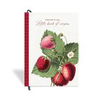 7mm Recipe Journal | Little Book of Recipes | Make your own Recipe and Cook Book | Kitchen Essential | A5 Size | 4 Sticker sheets | Hardbound and Laminated | 14.8 X 21 cms | Red