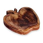 S.B ARTS Wooden Bowl Apple Shaped M