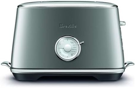 Breville the Toast Select Luxe Toaster, BTA735SHY, Smoked Hickory
