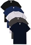 FRUIT OF THE LOOM Men's Original T. T-Shirt (Pack of 5) - Multicoloured (Large)