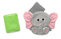 Baby Colic, Gas and Upset Stomach Relief – Belly Hugger – A Soothing Warmth Combined with Gentle Compression (Elephant)