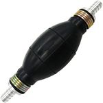 Automotive-leader 10mm 3/8" Black Bulb Type Rubber Fuel Transfer Vacuum Fuel Line Hand Primer Gasoline Petrol Diesel Pump Bulb for Marine Boat Accessories