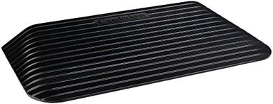 Candockway 3" Rise Threshold Ramps Doorway, Wheelchair Ramp with Non-silp Surface, 4400 LBS Capacity, Solid and Portable, for Steps, Driveway and Curb Black