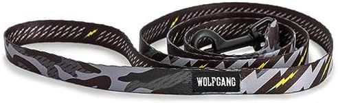 Wolfgang Heavy Duty Dog Leash, Pull-Tested to Over 800 lbs for Walking & Training, DarkSkies Print, Small