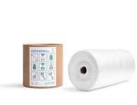 LOCKSMELL Nappy Bin Liner (600m) Compatible with Tommee Tippee Sangenic & Other Nappy Bin Cartridges| Equivalent to 48 Sangenic Refills + REFILL TUBE