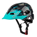 Kids Helmet, SIFVO Kids Bike Helmet Boys and Girls Bike Helmet 5-14, Bike Helmet Kids with Removable Visor Youth Bike Helmet Multi Sport Safe and Comfortable (50-57cm)