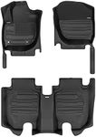 TuxMat - for Honda HR-V 2016-2022 Models - Custom Car Mats - Maximum Coverage, All Weather, Laser Measured - This Full Set Includes 1st and 2nd Rows