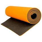 Aerolite Ethylene Vinyl Acetate Aerolite-2L2C1S-Orgr-36X78X10 Yoga Mat, Sunrise Orange, 10Mm (Thick)