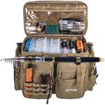 Goture Large Fishing Bags, Store Up to 8PCS 3700+4PCS 3600 Tackle Boxes, Water Resistant Fishing Tackle Bags, Saltwater Fishing Gear Bags with Removable Dividers(20.8"x15.2"x11.4")-Khahi