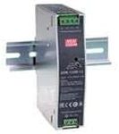 Mean Well DDR-120A-48 DC-DC Ultra Slim Industrial DIN Rail Converter; Input 9-18Vdc; Single Output 48Vdc at 2.1A.