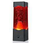Night Light Kids,Volcano Lamp with Red Lights Simulated Volcanic Eruption,USB Battery Operated Sensory Lights,Cool Stuff for Bedroom Home Living Room Decor,Birthday Christmas Gifts for Girls Boys