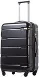Coolife Luggage Suitcase PC+ABS Spinner Built-In TSA lock 20in 24in 28in Carry on