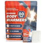 Bramble 80 Pack Natural Air-Activated Adhesive Body Warmers - Lasts up to 8 Hours