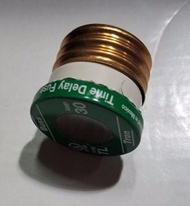 BUSS FUSES TL 30-511538, PLUG FUSE, TIME DELAY, 30 AMP, 8 PCS