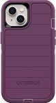 OtterBox Defender Series Rugged Case for iPhone 13 Mini & iPhone 12 Mini (Mini ONLY) Case Only - Non-Retail Packaging - Happy Purple - with Microbial Defense