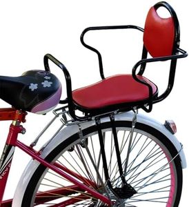 Kid's Bike seat Rear Child Carrier Bike Chair for Bicycle Kids seat for Children, Toddlers, and Kids Rear Mount Bike seat, Rear Frame Mounted Baby Bike Seats Kids Safety