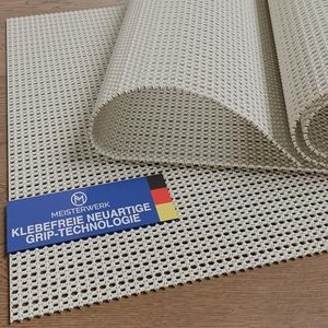MEISTERWERK rutschfeste Teppichunterlage - (EXTRA STARKER Halt) Anti-Rutsch-Matte für Teppiche & Läufer | zuschneidbar, universell einsetzbar für alle Böden | 130x190 cm