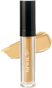 brwn. pro melanin care HD Perfecting Cream Concealer For Face Makeup | For All Indian Skin Tones | Lightweight, Full Coverage, Waterproof Matte Finish | Dark Circles And Blemishes Eraser | 04 Oak