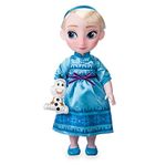 Disney Store Official Elsa Doll Animator Collection, Frozen, 39cm, 15inches with Realistic Rooted Hair, Outfit & Shoes, Collectible Princess Toddler Doll, Frozen Toys, Ages 3 and Above.