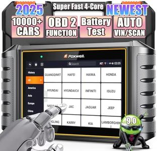 2025 FOXWELL Scanner NT706 OBD2 Scanner Diagnostic Tool with Check Engine/ABS/SRS(Airbag)/Transmission Code Reader for Cars and Trucks, Battery Test, Lifetime Free WiFi Update, English/Spanish Ver.