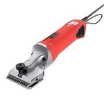 Masterclip Hunter Horse Clipper - Mains Powered Heavy Duty Horse Clippers Fitted with A2 Fine Cut Blades - Suitable for all Coat Types [Red]