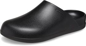 Crocs Unisex-Adult Dylan Clogs, Black, 11 Women/9 Men