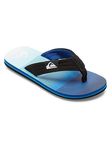 Quiksilver Boy's Molokai Layback Sandal, Blue, 12.5 UK Child