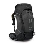 Osprey Atmos AG 50 Men's Backpacking Backpack, Black, Small/Medium