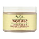 Shea Moisture Strengthen & Restore Hair Treatment Masque for dry hair Jamaican Black Castor Oil deep conditioner with Shea Butter, Peppermint and Apple Cider Vinegar 326 g