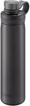 MTA-T080KS Tiger Thermos Water Bottle, 28.7 fl oz (800 ml), Vacuum Insulated Carbonated Bottle, Stainless Steel Bottle, Sports Drinks, Beer OK, Large Capacity, Cold Insulation, Growler, Steel (Black)