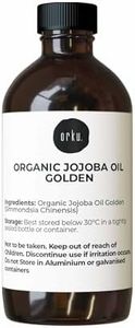 100ml Organic Jojoba Oil - Golden Pure Cold Pressed Seed For Hair Skin Nails