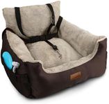 Furdreams Dog Car Seat (Brown/Beige