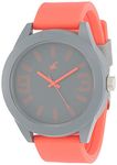 Fastrack Plastic Analog Grey Dial Unisex-Adult Watch-Ng38003Pp08W/Nr38003Pp08W