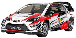 Tamiya Toyota RC 58659 Yaris Gazoo Racing WRC TT-02 1:10 Assembly Kit, Unvarnished