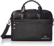 Samsonite Unisex Zip Closure Laptop Bag (Black_Free Size)