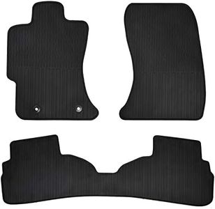 Megiteller Car Floor Mats Custom Fit for Subaru Impreza (GK) (GT) 2017 2018 2019 2020 2021 2022 2023 / Subaru Crosstrek / Subaru XV Crosstrek 2018-2023 Custom Fit All-Weather Floor Liners