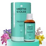 MEETHI GOLEE MigraineOFF Homeopathy Drops for Migraine & Headache Relief – 30ml | Support for Neuralgia, Cluster & Chronic Headaches, Nausea, Stress, Tension & Pain | Natural Homeo Medicine for Men & Women