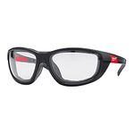 Milwaukee Premium Safety Glasses 4932471885 Clear Lens, multi-coloured, One Size