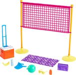 Barbie GYG18 Beach Volleyball Playset, Multicolor, 25.4 cm*3.7 cm*25.4 cm