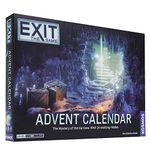 EXIT: Advent Calendar - The Mystery of Ice Cave - Card-Based at-Home Family Escape Room Experience in Calendar -24 Riddles Over 24 Days - Kids & Adults Ages 10+ - English Version - by Thames & Kosmos