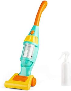 RuiDaXiang Set di aspirapolvere giocattolo,elettrico con luci e suoni, Fai finta di provare gli strumenti di pulizia.per bambini dai 3 ai 6 anni,ideale come regalo di Natale ecompleanno