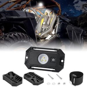 YCHOW-TECH UTV LED Dome Light 12V with Switch Universal Roll Bar Mount LED Interior Dome Light for UTV ATV Polaris RZR Can Am Car Golf Cart - White