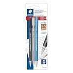 STAEDTLER triplus micro 0.5mm Lead Retractable Mechanical Pencil with Twist Eraser, Writing, Drawing, Drafting, 3-Pack, 77427BK3A6