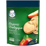 GERBER Organic Biscuits Apple Flavour Toddler Snack