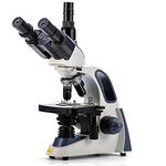 SWIFT SW380T 40X-2500X,Trinocular Compound Lab Microscope with Double Layer Mechanical Stage,Siedentopf Head, Wide-Field 10X/25X Eyepieces