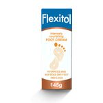 Flexitol Revitalising Foot Cream, For Softer, Smoother Feet And Legs, Exfoliates Hard, Dead Skin, Dermatologically Tested Formula for Gentle and Effective Foot Care, 1 x 145g